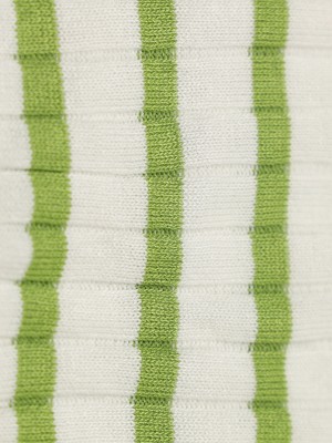 Youth Stripe Knitted Polo Tee RO1