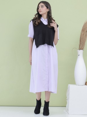 EID23 Rafiva short sleeves shirt dress