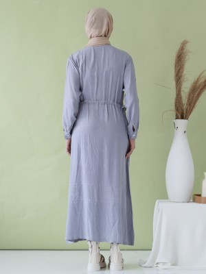 EID23 Yara Waist Drawstring Maxi Dress