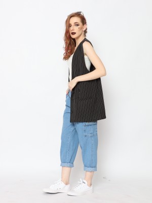 TM STRIPE LONG VEST