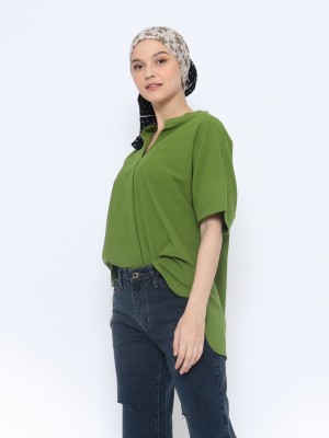 ANF Collarless Top