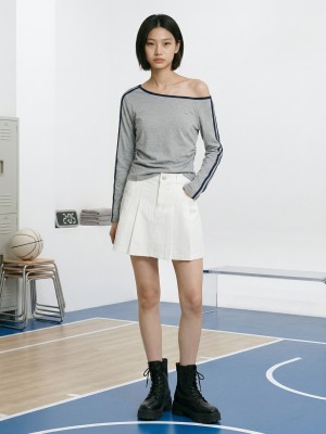 JR NRC Double Front Pleats Skort