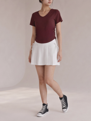 JR CORE Side Gather Tee