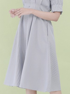 EID23 Fatima gridilines dress