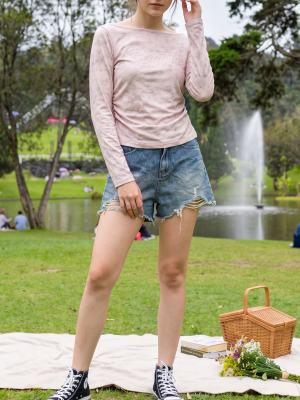 JR PG Beyoutiful Washed Pink Tee