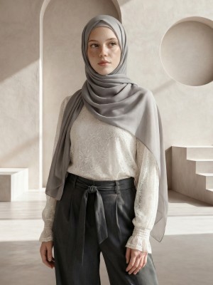 EID High Neck Lace Inner Top