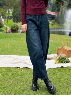 JR PG 2 Way Wear Wide Leg And Barrel Denim Jeans
