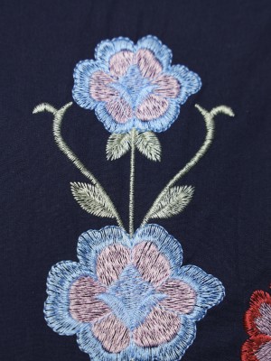 EID23 Amina Embroidery Shirt Dress