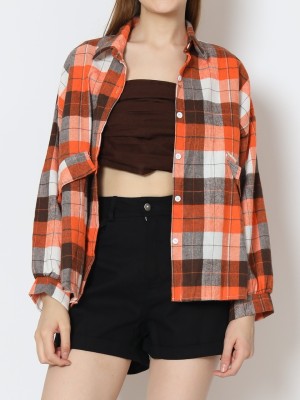 BFP Checkered Drop Shoulder Shirt