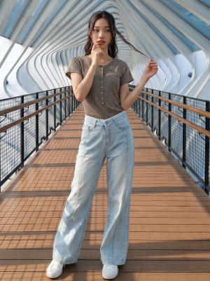 NRC Button Up Tee