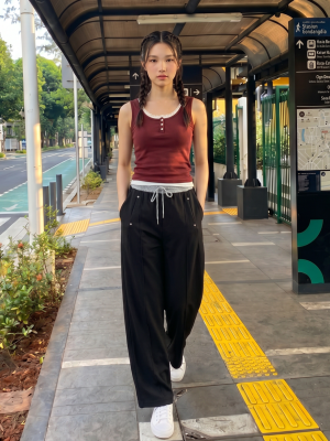 CORE NRC Inner Lace Layer Sleeveless Tee