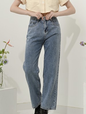 SS23 Ruth Light Blue Cigarette Denim Jeans