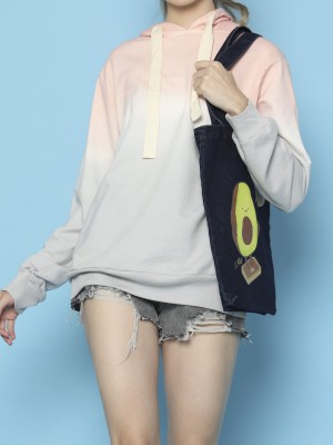 Cimory-Moo Money Moo Problem Gradation Hoodie