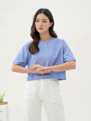EID23 Semi Crop Sara Top