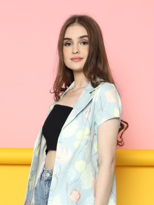 Abstract Tulip Print Shirt