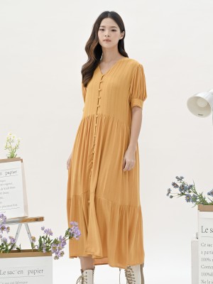 EID23 Wrinkle Midi Dress