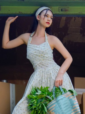SEA Halter Seaside Dress