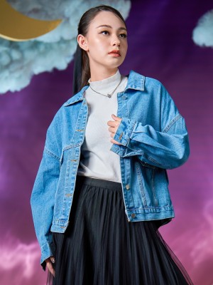 Ezra Blue Denim Jacket