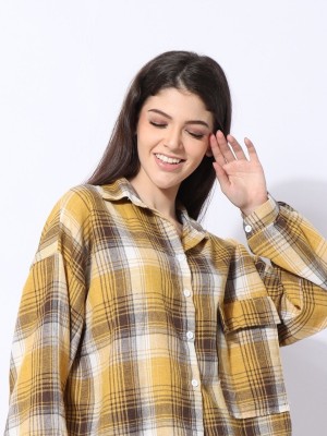 CC Checkered Oversize Shirt (RO)