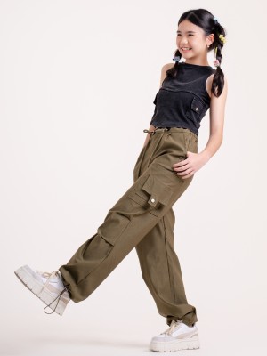 COLIND Cargo Drawstring Pants RO1