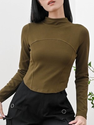 Nova High Neck Tee