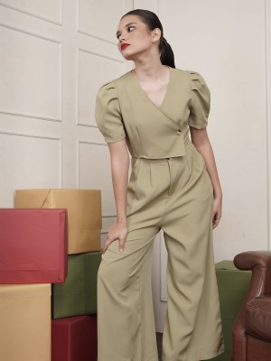 Overlap Up Jumpsuit