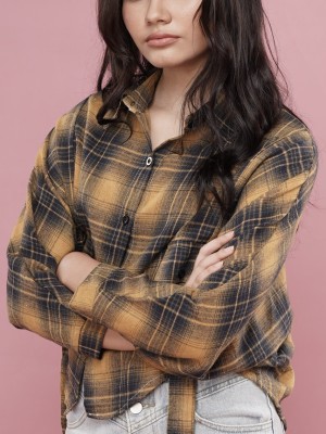 Checkered Flap Pocker Shirt