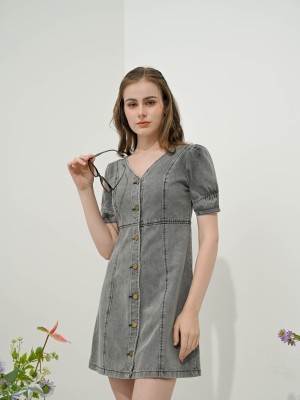 SS23 Kayla Denim Mini Dress