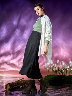 WW Mermaid Cut Maxi Skirt