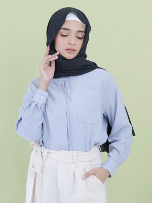 EID23 Zari double collar shirt