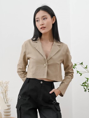 Khora Semi Crop Blazer