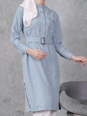 EID23 Kaina Maxi Dress With Belt