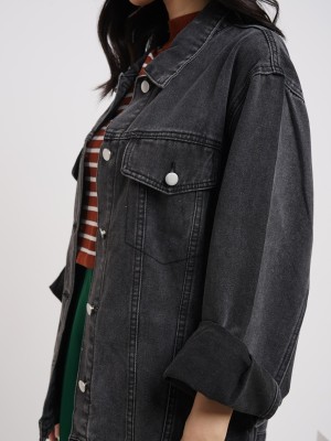 MSK Walkman Black Denim Jacket