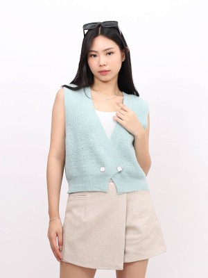 BTC Knitted Overlap Vest