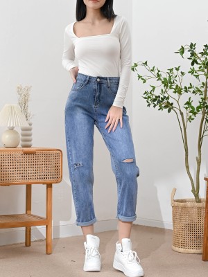 Kalsie Knee Cut Denim