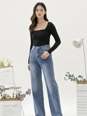 BFP Wide leg daria denim