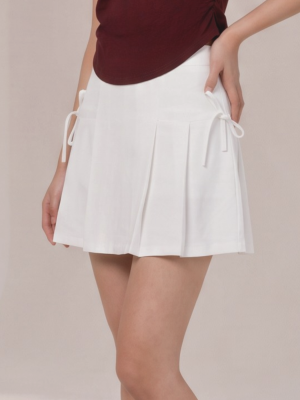 JR CORE Soft Ties Pleats Skort