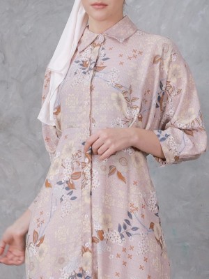 EID23 Fakhira flower print dress