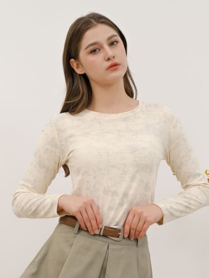 SEA CORE Washed Long Sleeves Tee