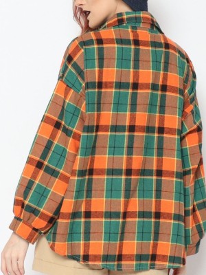 ANF Checkered Oversize Shirt