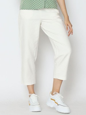 Cottage Core Semi High Waist Loose Pants