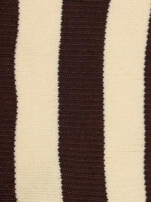 Tania knitted stripes long sleeves top