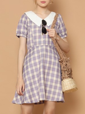 Gingham Aline Dress