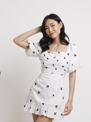 BFP HG Flower Embroidery Dress