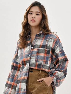 Checkered Oversize Shirt