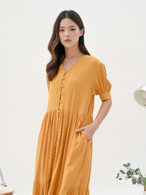 EID23 Wrinkle Midi Dress