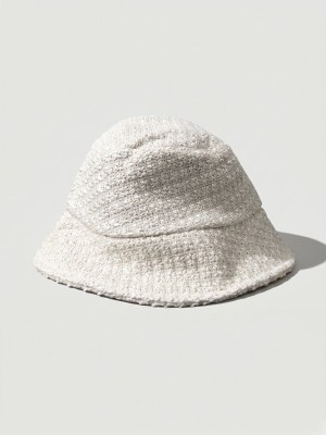 Tweed Round Hat