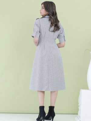 EID23 Fatima gridilines dress