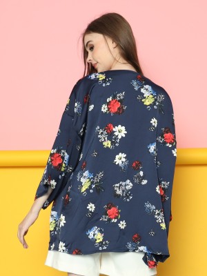 Kimono Print Outerwear