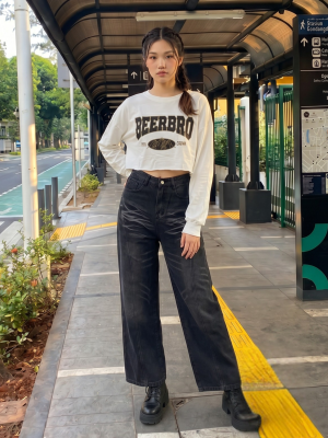 JR CORE NRC BeerBro Crop Tee